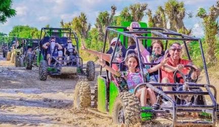 Punta Cana: Buggy Adventure s pláží Macao a Cenote — Guided tour and outdoor activity