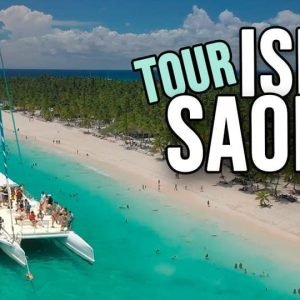 Punta Cana: Celodenní výlet na ostrov Isla Saona s katamaránem