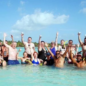 Z La Romana: ostrov Saona pro cestující společnosti Carnival Cruises